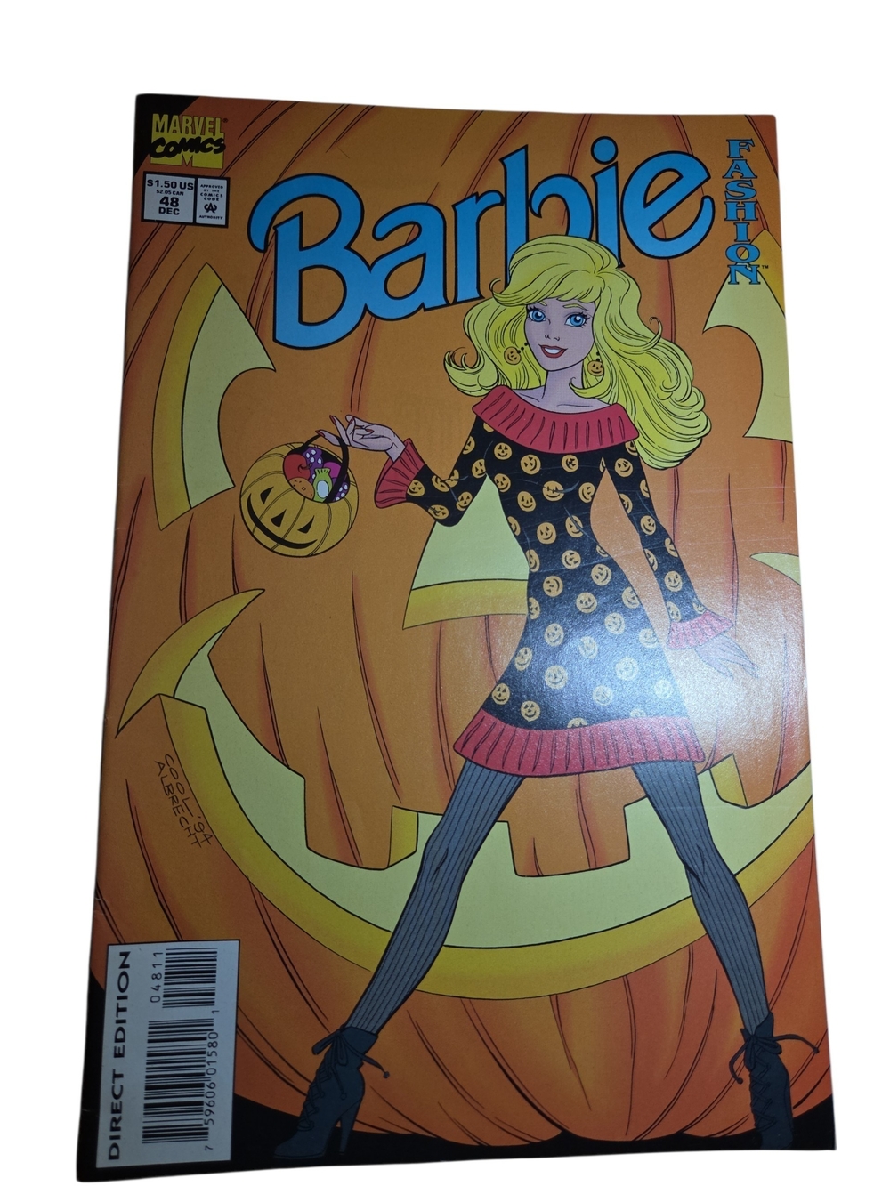 1994 Barbie Fashion Marvel Comics Volume #1 Issue #48 Comic Book